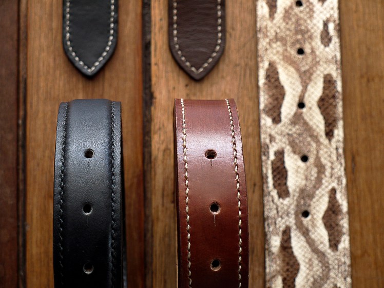 Les ceintures en cuir IZAHO, Madagascar