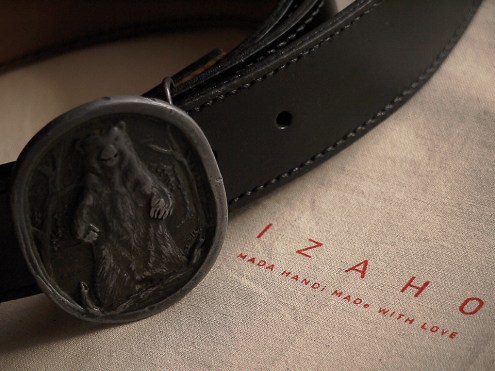 Ceinture sur mesure IZAHO, maroquinerie Madagascar