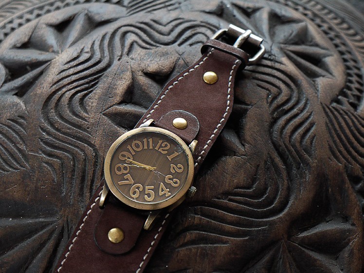 Bracelet de montre en cuir Madagascar