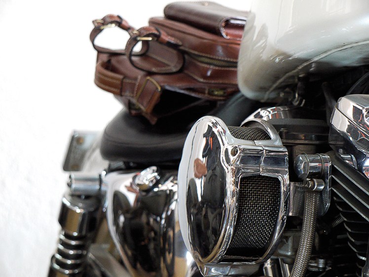 Sac à dos en cuir motard Madagascar IZAHO